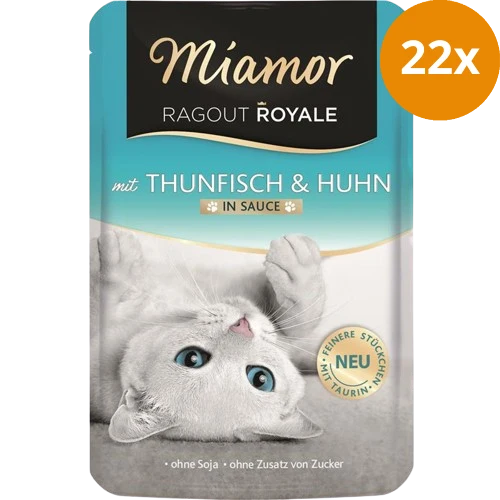 Miamor Ragout Royale in Sauce Thunfisch & Huhn 100 g