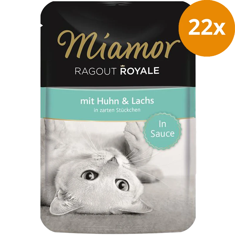 Miamor Ragout Royale in Sauce Huhn & Lachs 100 g