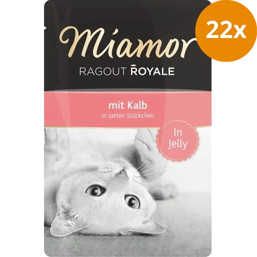 Miamor Ragout Royale in Jelly Kalb 100 g