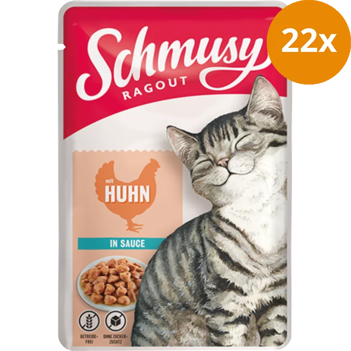 Schmusy Ragout in Sauce mit Huhn 100 g