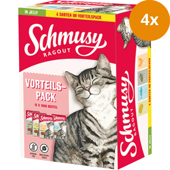 Schmusy Ragout in Jelly Vorteilspack 1200 g