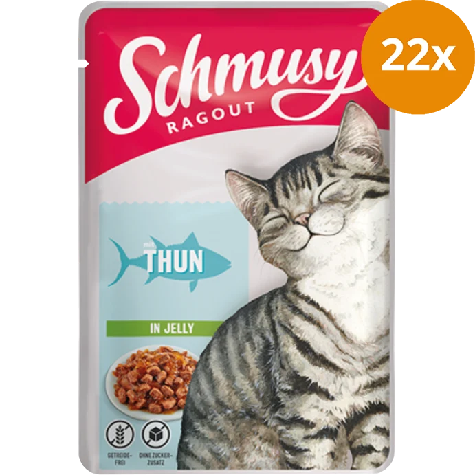 Schmusy Ragout in Jelly mit Thunfisch 100 g