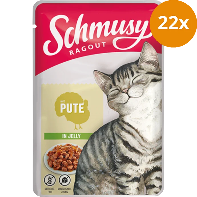 Schmusy Ragout in Jelly mit Pute 100 g