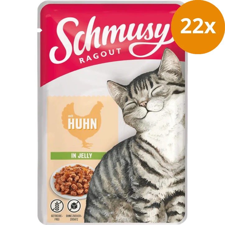 Schmusy Ragout in Jelly mit Huhn 100 g