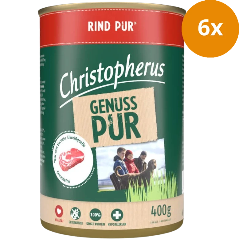 Christopherus Pur Rind 400 g