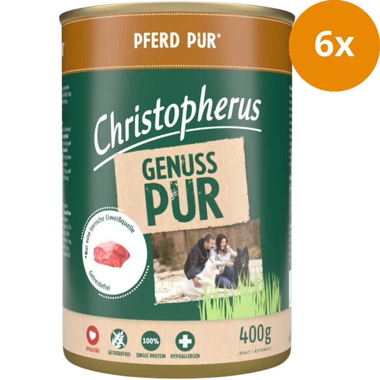 Christopherus Pur Pferd 400 g
