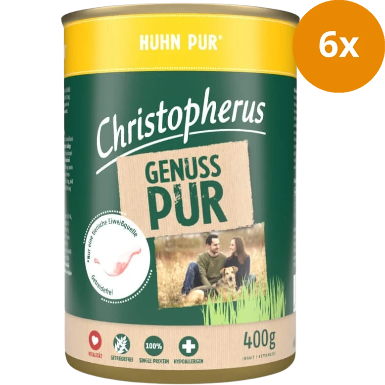Christopherus Pur Huhn 400 g