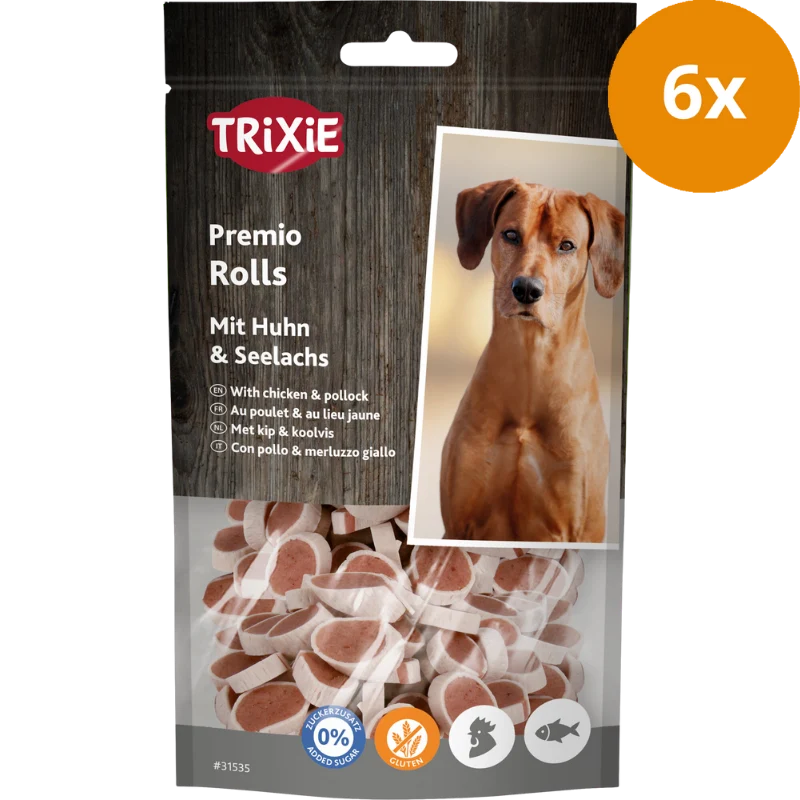 TRIXIE PREMIO Fish Chicken Rolls 75 g