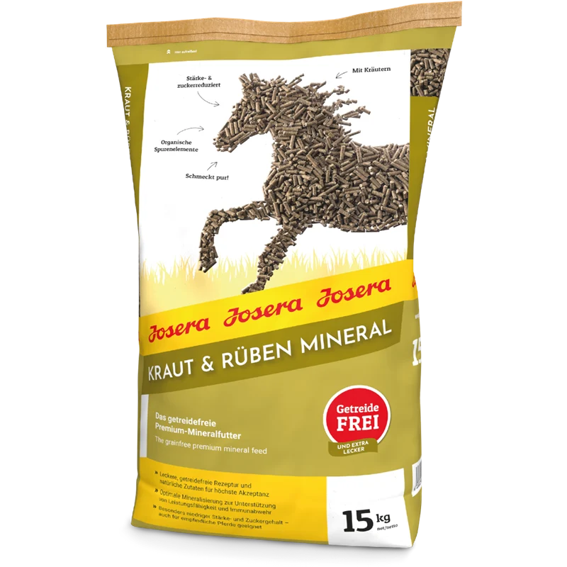 Josera Pferd Kraut & Rüben Mineral
