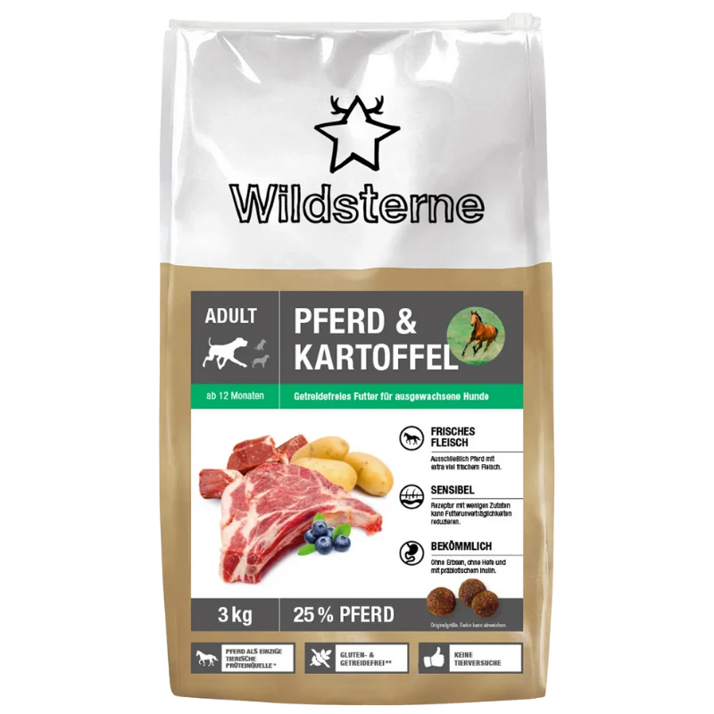 Wildsterne Pferd & Kartoffel Adult