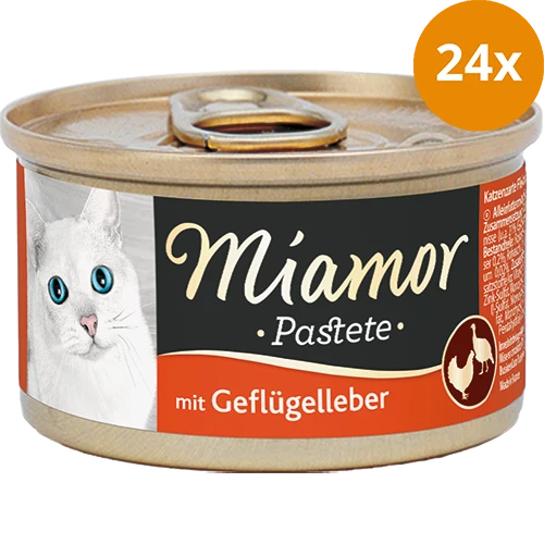 Miamor Pastete in Dose Geflügel & Leber 85 g