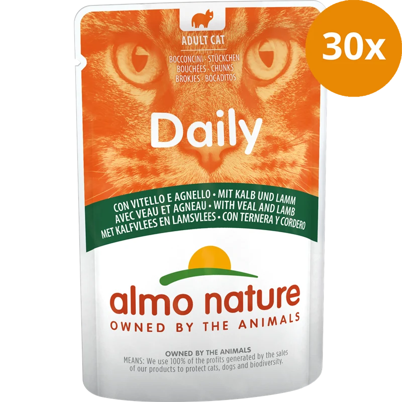 Almo Nature P.B. Daily Menu Kalb & Lamm 70 g