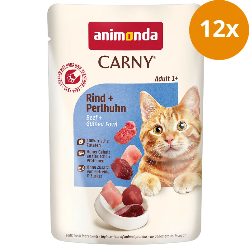 animonda P.B. Carny Adult Rind & Perlhuhn 85 g