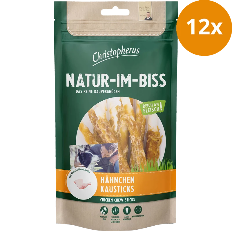 Christopherus Natur-Im-Biss Hähnchen-Kausticks 70 g