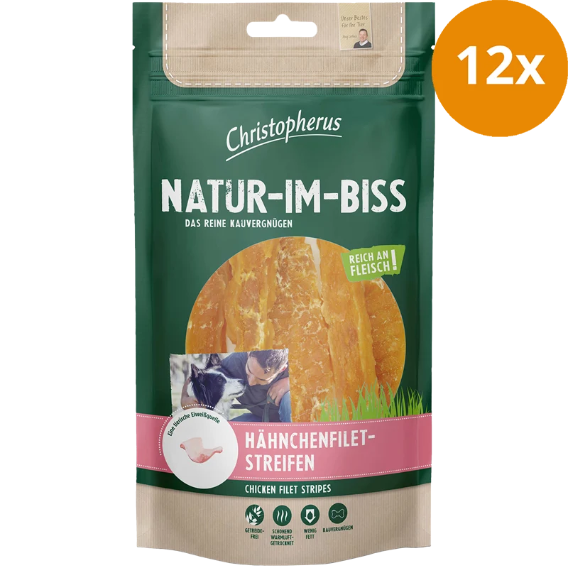 Christopherus Natur-Im-Biss Hähnchenfiletstreifen 70 g