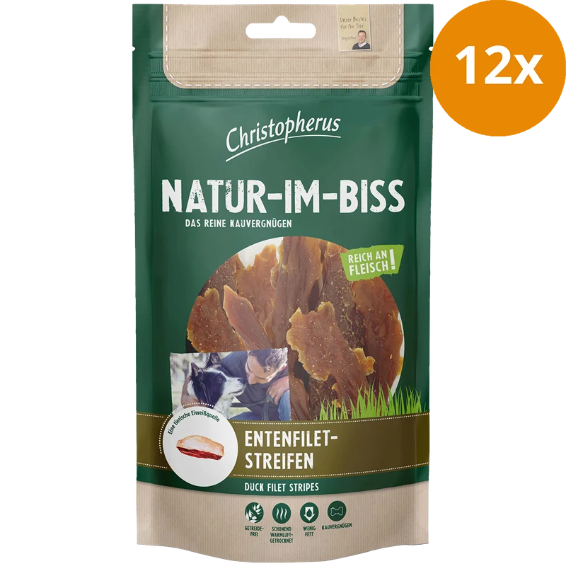 Christopherus Natur-Im-Biss Entenfiletstreifen 70 g