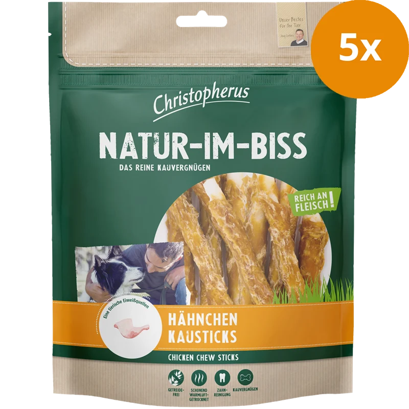 Christopherus Natur-Im-Biss Hähnchen Kausticks 300 g