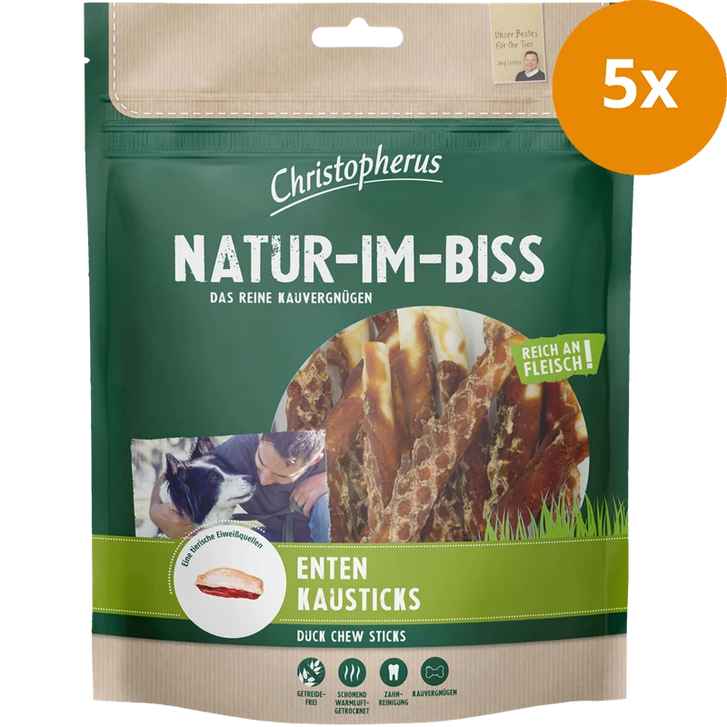 Christopherus Natur-Im-Biss Enten Kausticks 300 g