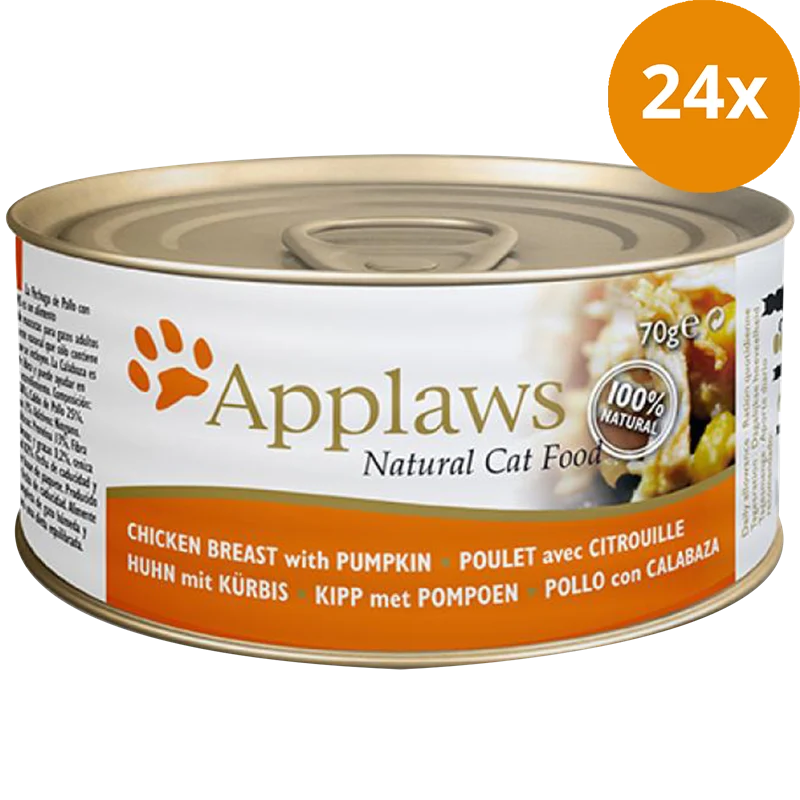 Applaws Natural Cat Tins Hühnchenbrust & Kürbis 70 g