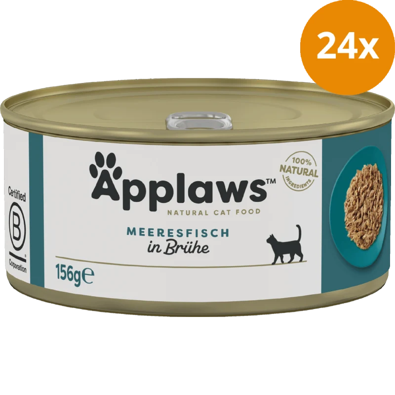 Applaws Natural Cat Tins Seefisch 156 g
