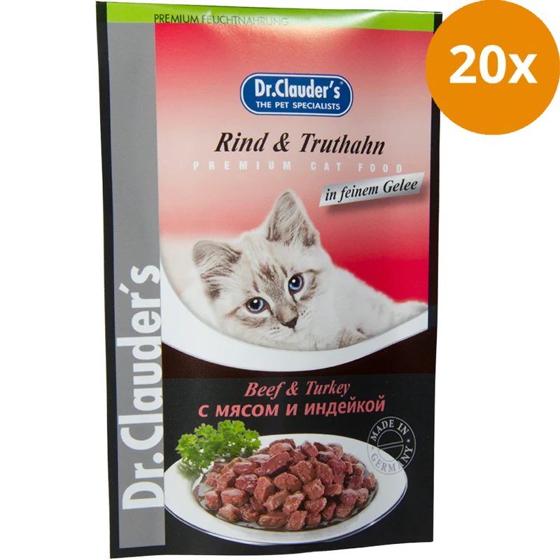 Dr.Clauder's High Premium Rind & Truthahn 100 g