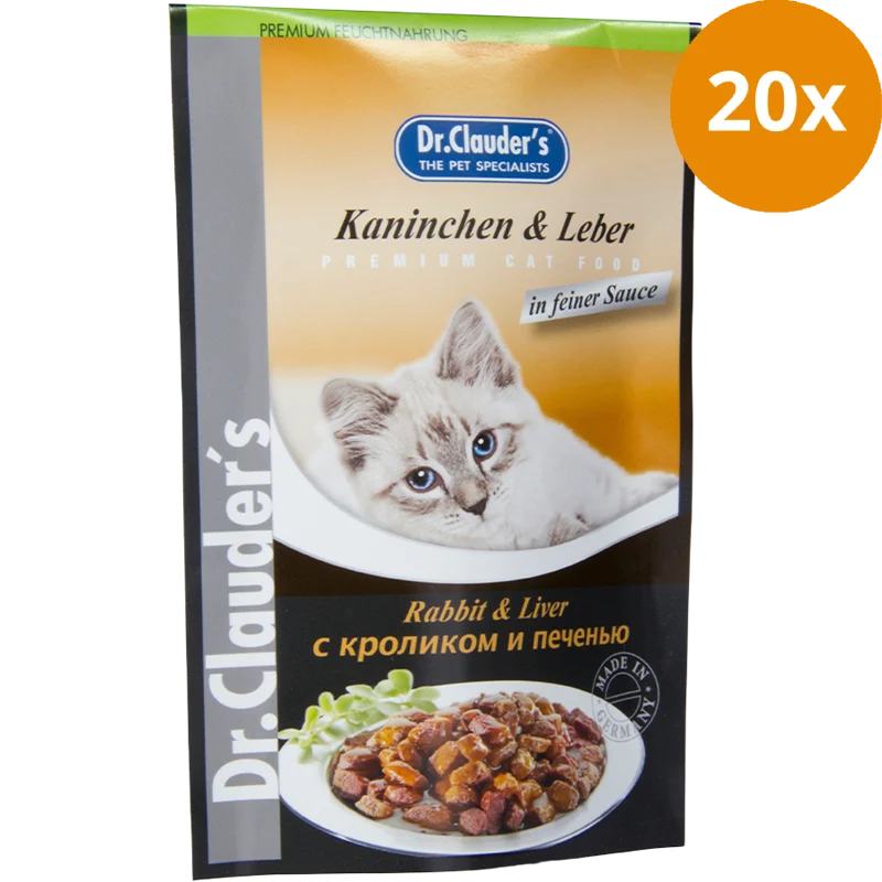 Dr.Clauder's High Premium Kaninchen & Leber 100 g