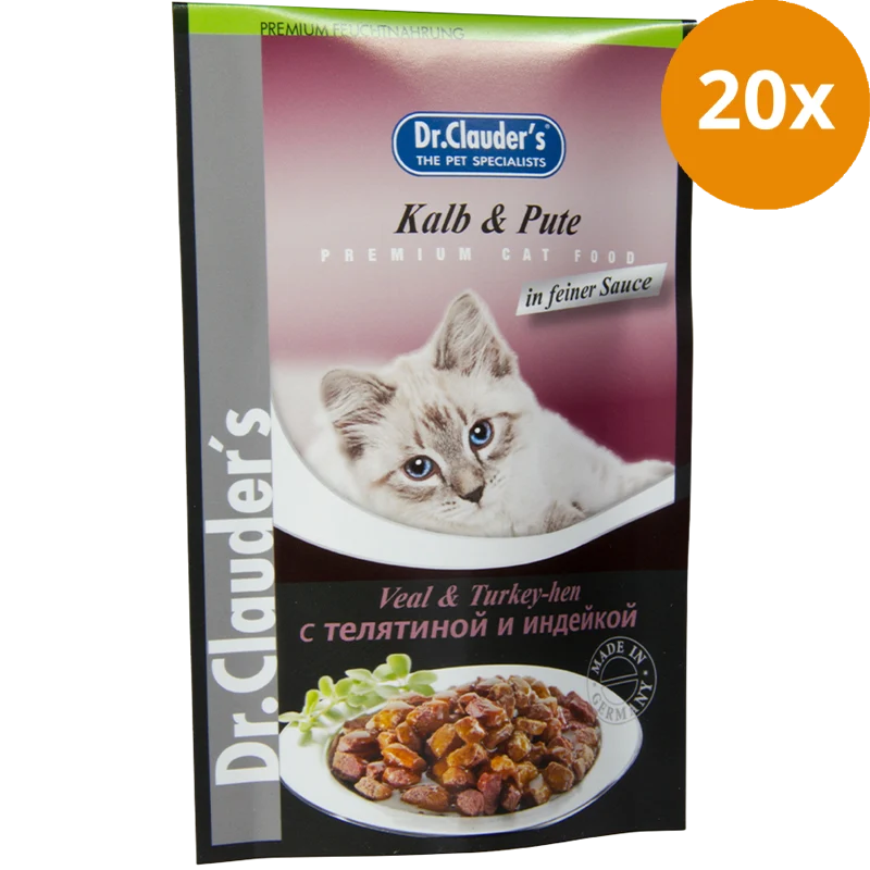 Dr.Clauder's High Premium Kalb & Pute 100 g