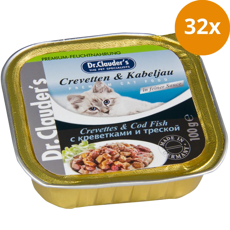 Dr.Clauder's High Premium Crevetten & Kabeljau 100 g