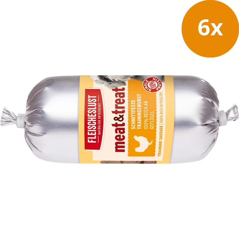 FLEISCHESLUST Meat & Treat Geflügel 200 g