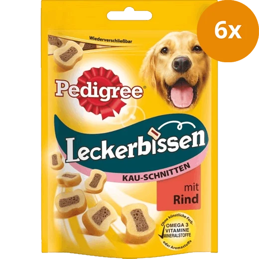 Pedigree Snack Leckerbissen Tasty Minis Rind+Geflügel