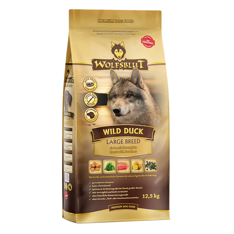 Wolfsblut Large Breed Wild Duck