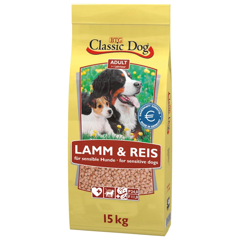 BTG Classic Dog Lamm & Reis
