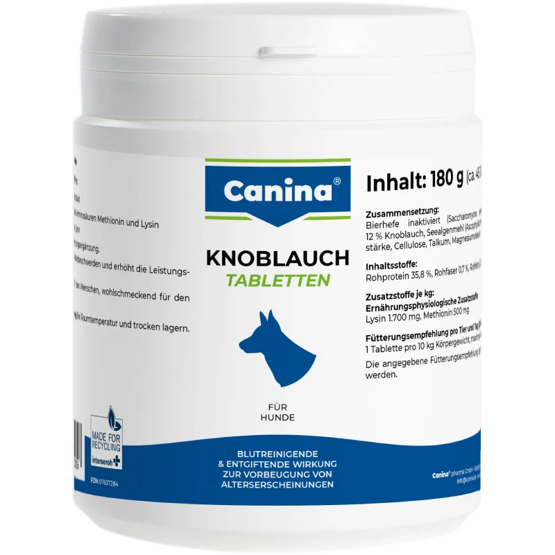 Canina Knoblauch Tabletten