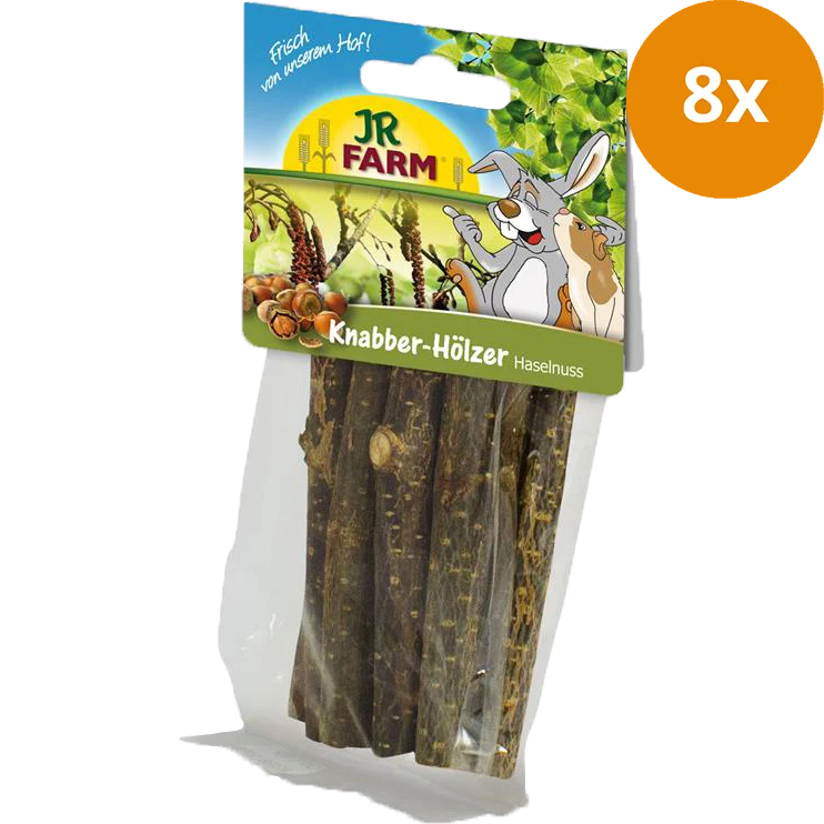 JR FARM Knabber-Hölzer Haselnuss 40 g