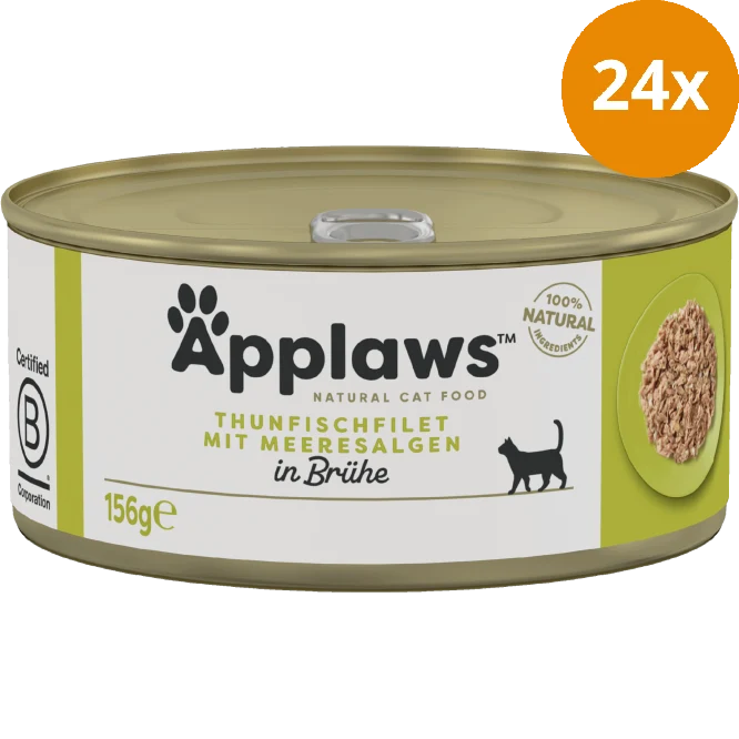 Applaws Natural Cat Tins Thunfischfilets & Meeresalgen 156 g