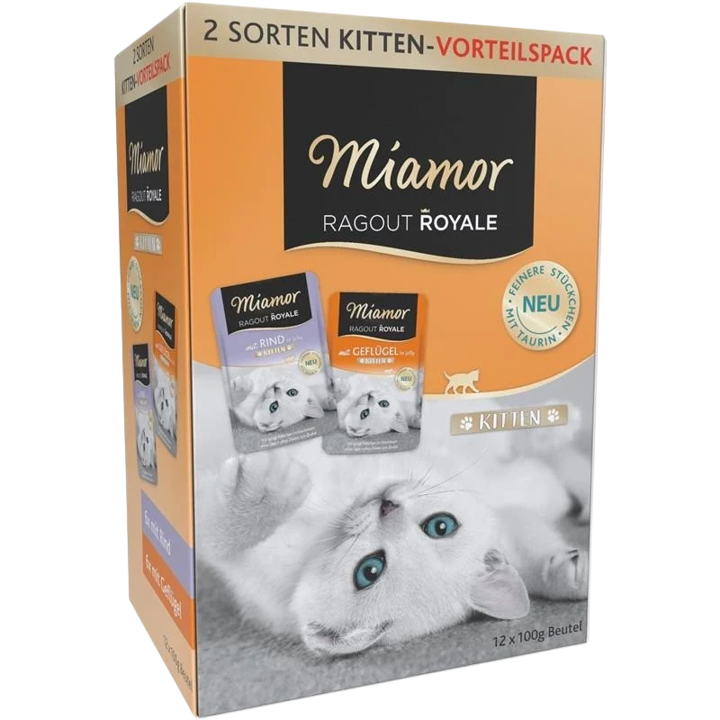 Miamor Multipack Ragout Royale in Jelly für Kitten 1200 g