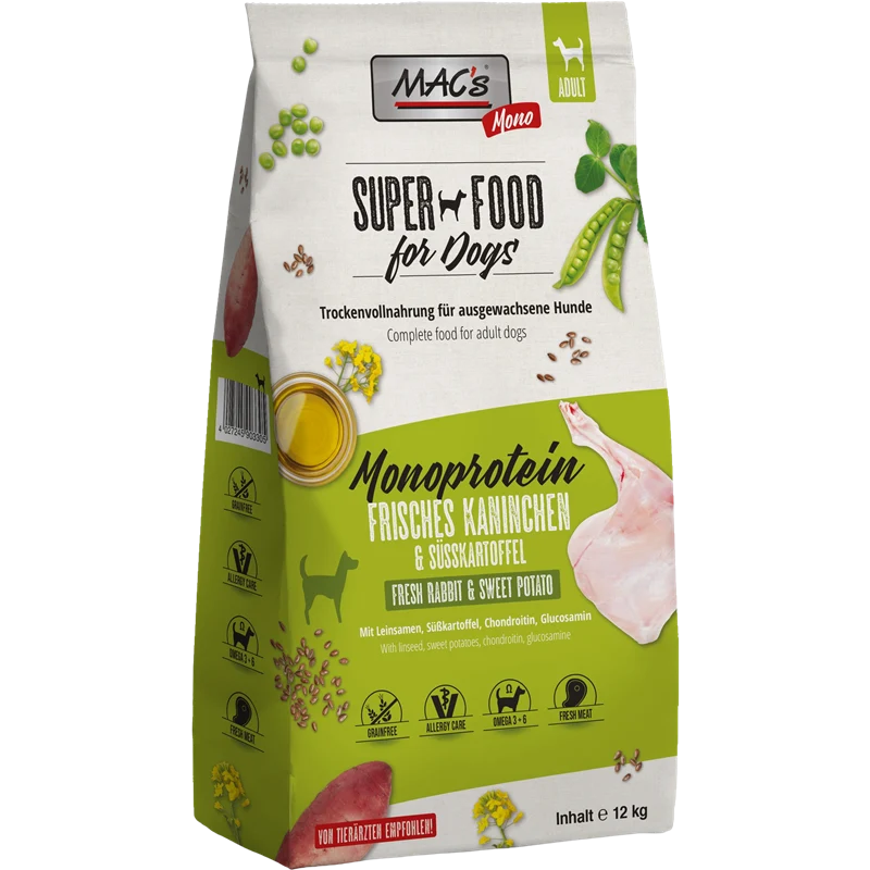 MAC's Dog Monoprotein frisches Kaninchen