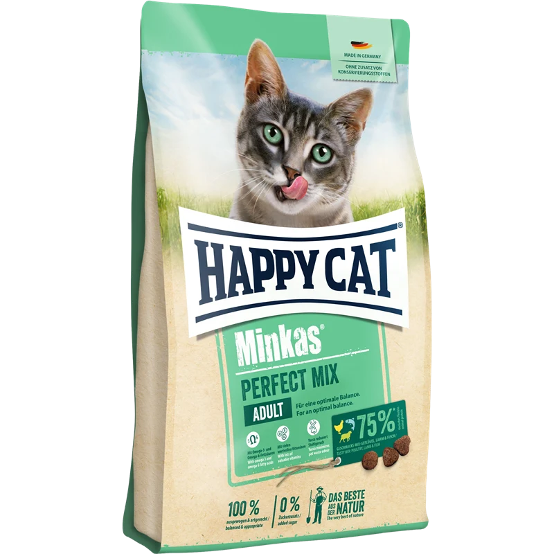 Happy Cat Minkas Perfect Mix Geflügel, Fisch & Lamm