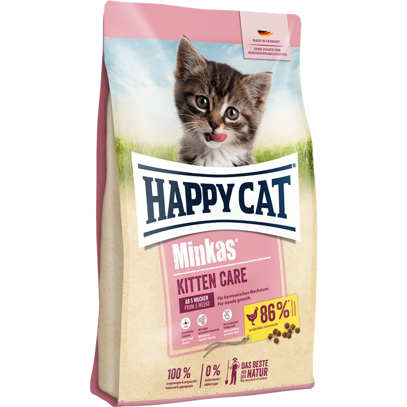 Happy Cat Minkas Kitten Care Geflügel
