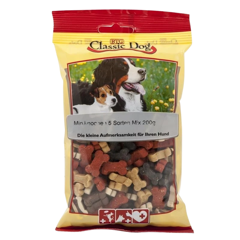 BTG Classic Dog Mini Knochen Mix 200 g