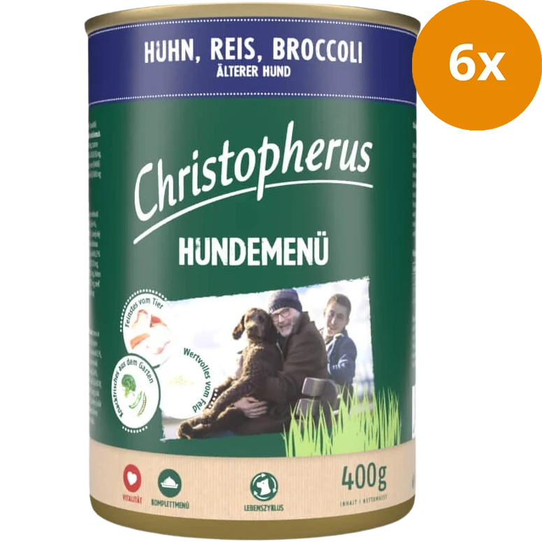Christopherus Menü Senior Huhn & Reis 400 g