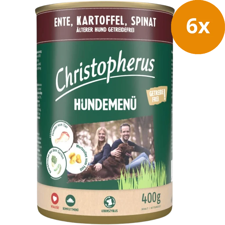Christopherus Menü Senior Ente & Kartoffel 400 g