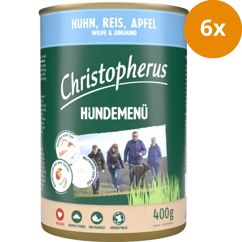 Christopherus Menü Junior Huhn & Reis 400 g
