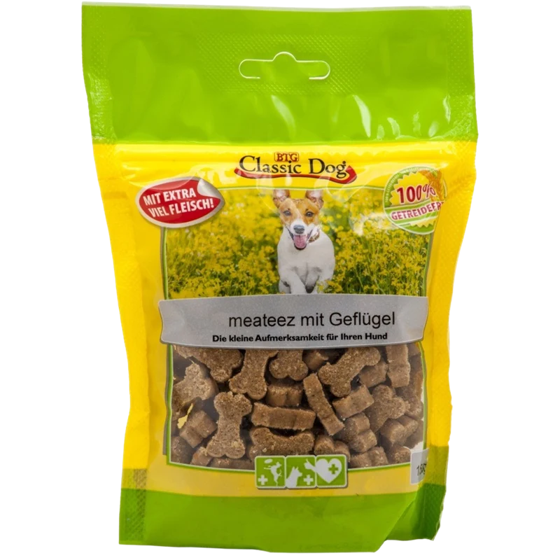 BTG Classic Dog Meateez Geflügel 150 g
