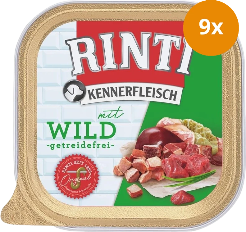 Rinti Kennerfleisch Schale Wild 300 g