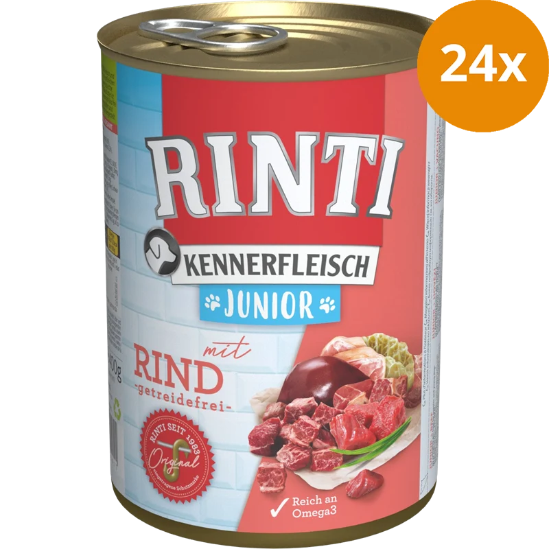 Rinti Kennerfleisch Junior Rind 400 g