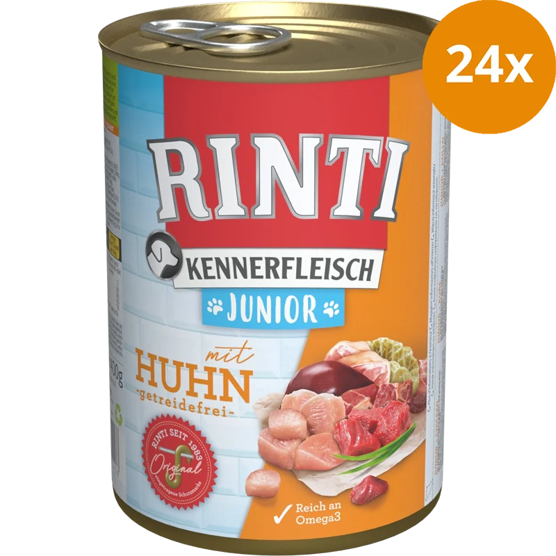 Rinti Kennerfleisch Junior Huhn 400 g