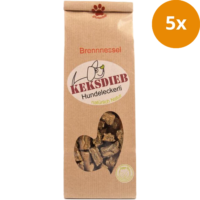 KEKSDIEB Hundeleckerli Brennessel Sticks glutenfrei 100 g