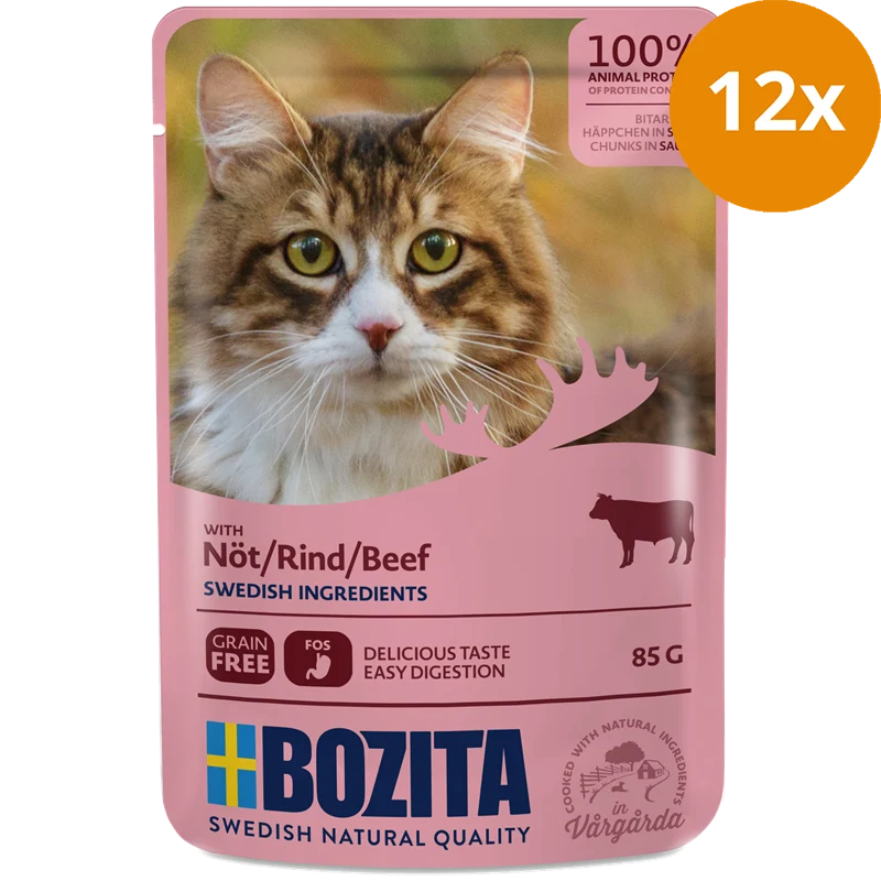 Bozita Häppchen in Soße Rind 85 g