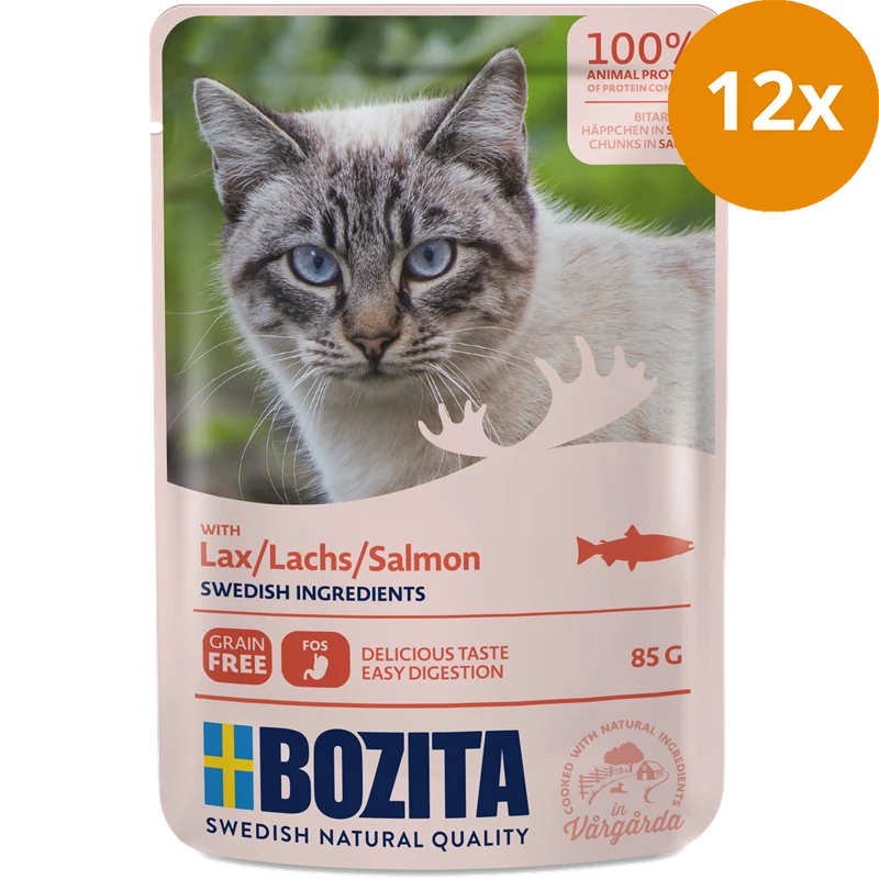 Bozita Häppchen in Soße Lachs 85 g